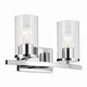 Kichler - 45496CHCLR - Two Light Bath - Crosby - Chrome
