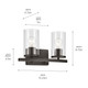 Crosby Two Light Bath (45496OZCLR)