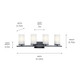Crosby Four Light Bath (45498BK)