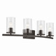 Kichler - 45498OZCLR - Four Light Bath - Crosby - Olde Bronze