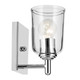 Shailene One Light Wall Sconce (45572CHCLR)