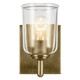 Shailene One Light Wall Sconce (45572NBRCLR)
