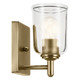 Shailene One Light Wall Sconce (45572NBRCLR)