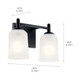 Shailene Two Light Bath (45573BK)