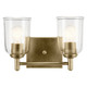 Shailene Two Light Bath (45573NBRCLR)