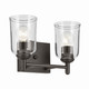 Kichler - 45573OZCLR - Two Light Bath - Shailene - Olde Bronze