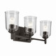 Kichler - 45574OZCLR - Three Light Bath - Shailene - Olde Bronze