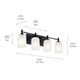 Shailene Four Light Bath (45575BK)