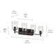 Shailene Four Light Bath (45575OZCLR)