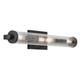Kichler - 45649BK - Four Light Linear Bath - Azores - Black