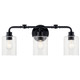 Gunnison Three Light Bath (45666BK)