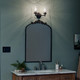 Winslow Two Light Bath (45885BK)