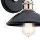 Clyde One Light Wall Sconce (45943BK)