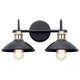 Clyde Two Light Bath (45944BK)
