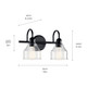 Avery Two Light Bath (45972BK)