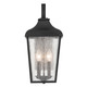 Forestdale Two Light Outdoor Wall Mount (49736BKT)