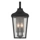Forestdale Two Light Outdoor Wall Mount (49737BKT)