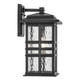 Beacon Square One Light Outdoor Wall Mount (49831BKT)