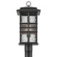 Beacon Square One Light Outdoor Post Mount (49832BKT)