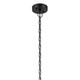 Beacon Square One Light Outdoor Pendant (49833BKT)