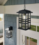 Beacon Square One Light Outdoor Pendant (49833BKT)