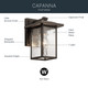 Capanna One Light Outdoor Wall Mount (49924OZ)