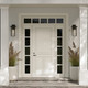 Capanna One Light Outdoor Wall Mount (49928BKT)