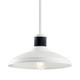 Allenbury One Light Outdoor Pendant/Semi Flush (49982WH)