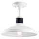 Allenbury One Light Outdoor Pendant/Semi Flush (49982WH)
