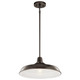 Kichler - 49993OZ - One Light Outdoor Pendant/Semi Flush - Pier - Olde Bronze
