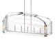 Pytel Seven Light Linear Chandelier (52023CH)