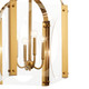 Pytel Four Light Foyer Pendant (52024FXG)