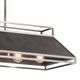 Grendel Five Light Linear Chandelier (52037CLP)