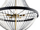 Alexia Five Light Chandelier (52047BKT)