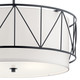 Birkleigh Four Light Pendant (52072BK)