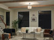 Birkleigh Three Light Pendant/Semi Flush (52074BK)
