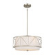 Kichler - 52075SN - Three Light Pendant/Semi Flush - Birkleigh - Satin Nickel