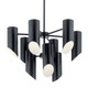Trentino Nine Light Chandelier (52162BK)