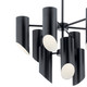 Trentino Nine Light Chandelier (52162BK)