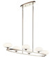 Kichler - 52224PN - Six Light Chandelier - Pim - Polished Nickel