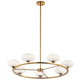 Kichler - 52225FXG - Seven Light Chandelier - Pim - Fox Gold