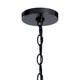 Capitol Hill Six Light Chandelier (52304BK)