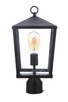 Olsen One Light Outdoor Post Mount (ZA4615-MN)