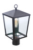 Olsen One Light Outdoor Post Mount (ZA4615-MN)