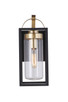 Neo One Light Outdoor Wall Mount (ZA4804-MNSB)