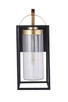 Neo One Light Outdoor Wall Mount (ZA4834-MNSB)
