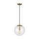 Visual Comfort Studio - 6701801EN7-848 - One Light Pendant - Leo H.G. - Satin Brass