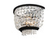 Allegri - 037321-052-FR001 - Two Light Wall Sconce - Terzo - Matte Black w Polished Chrome