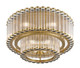 Glasbury Nine Light Flush Mount (49169-010)