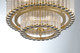 Glasbury Nine Light Flush Mount (49169-010)